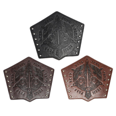Steampunk Retro Embossed Knight Wristbands Cosplay Props