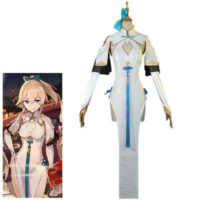 Game Genshin Impact Jean Doujin Cheongsam Cosplay Costumes