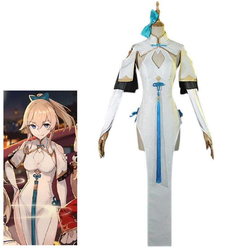Game Genshin Impact Jean Doujin Cheongsam Cosplay Costumes