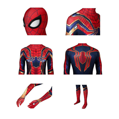Spider-Man: Far From Home Peter Parker Spiderman Jumpsuit Cosplay Costume