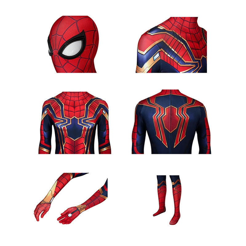 Spider-Man: Far From Home Peter Parker Spiderman Jumpsuit Cosplay Costume