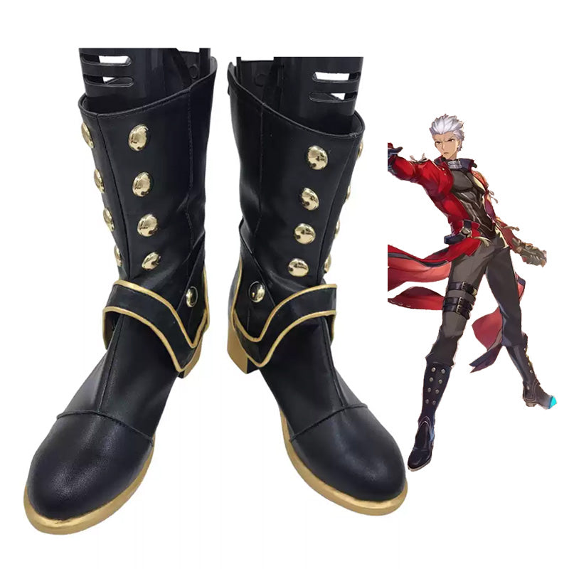 Honkai: Star Rail × Fate Stay Night Red Archer Cosplay Shoes
