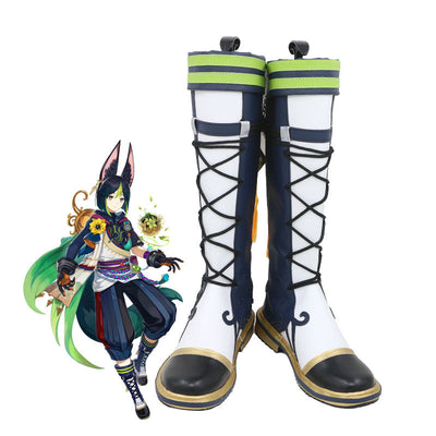 Genshin Impact Tighnari Cosplay Shoes