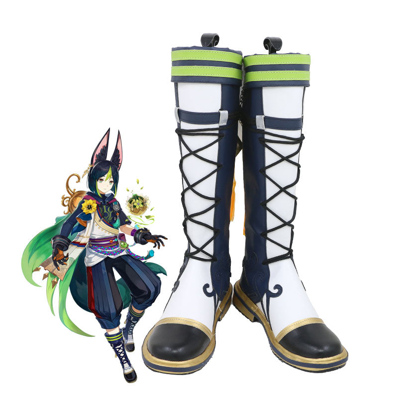 Genshin Impact Tighnari Cosplay Shoes