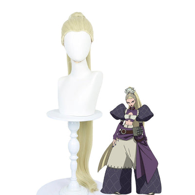 Gachiakuta Noerde Hew Amozo Golden Cosplay Wigs