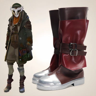 Game LOL Arcane 2 Ekko Cosplay Shoes