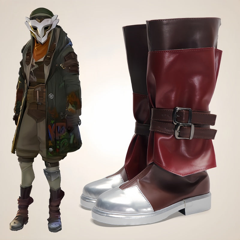 Game LOL Arcane 2 Ekko Cosplay Shoes