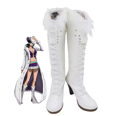 Anime One Piece Nico Robin Cosplay Shoes