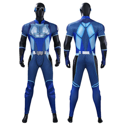Movie The Boys A-Train Jumpsuit Cosplay Costume