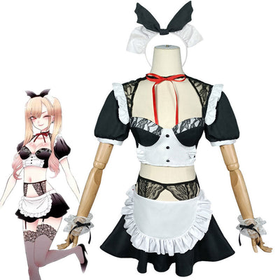 Anime My Dress-Up Darling Marin Kitagawa Sexy Maid Cosplay Costumes