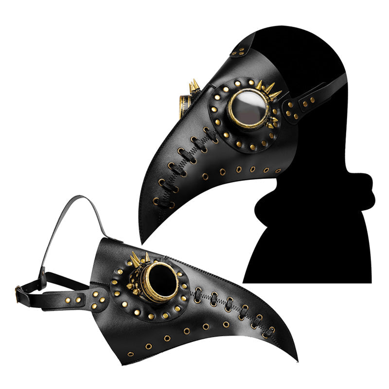Steampunk European Plague Raven Doctor Mask Cosplay Props