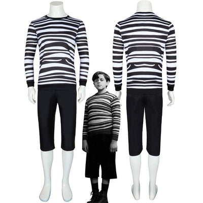 The Addams Family Pugsley Addams Cosplay Costumes