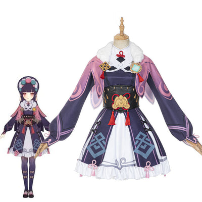 Game Genshin Impact Yun Jin Fullset Cosplay Costumes