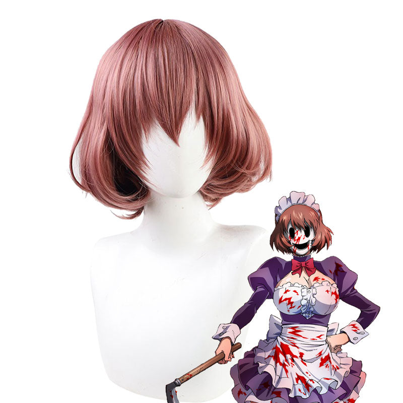 High-Rise Invasion Maid Mask Cosplay Wig