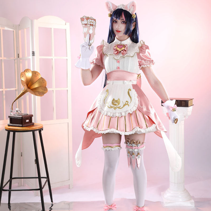 Overwatch Featured Shop Bundle: Nyan Café Kiriko Cosplay Costumes