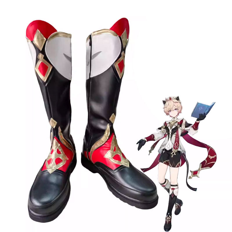 Genshin Impact Dahlia Cosplay Shoes
