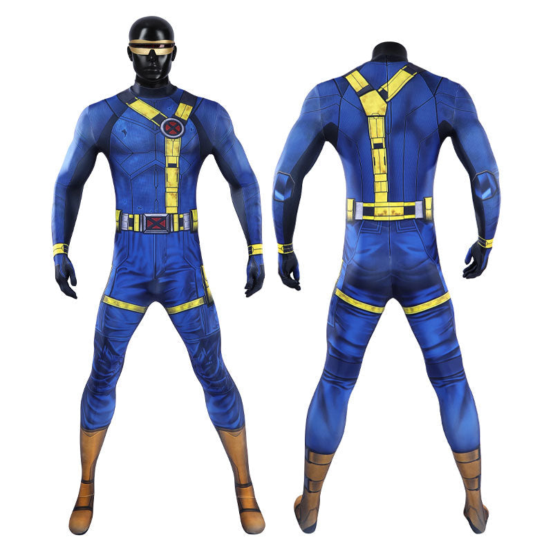 Avengers: Doomsday Cyclops Aldult Jumpsuit Cosplay Costumes