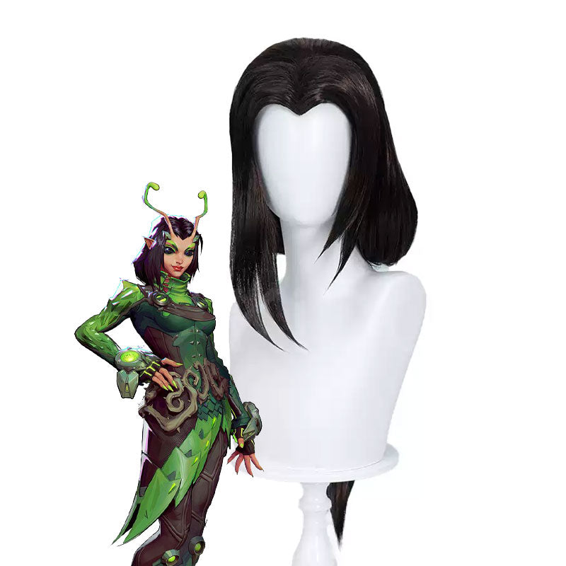 Marvel Rivals Mantis Cosplay Wigs
