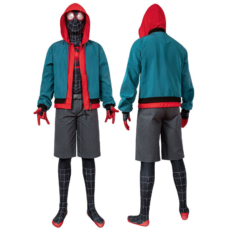 Spider-Man: Into the Spider-Verse Miles Morales Cosplay Costumes