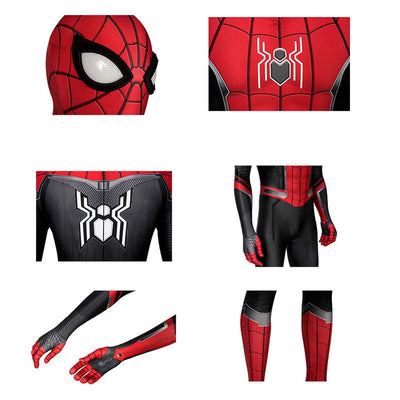 Movie Spider-Man: Far From Home Peter Parker Spiderman Cosplay Costume