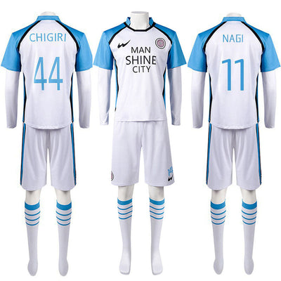 Anime Blue Lock Hyoma Chigiri & Seishiro Nagi  Jersey Cosplay Costumes