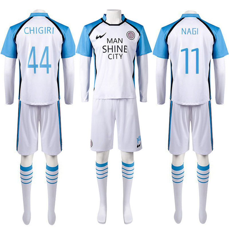 Anime Blue Lock Hyoma Chigiri & Seishiro Nagi  Jersey Cosplay Costumes