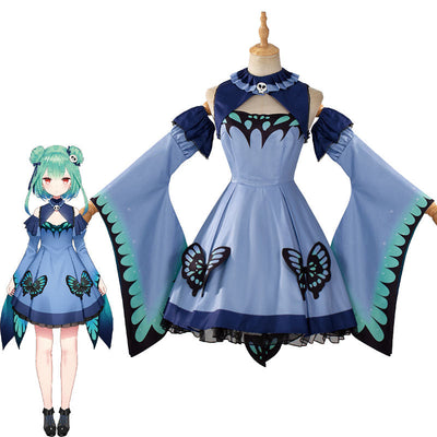 Hololive English Virtual YouTuber NIJISANJI Uruha Rushia Cosplay Costumes