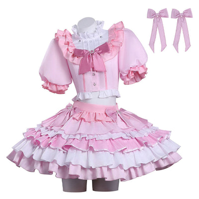 Puella Magi Madoka Magica Madoka Kaname Stage Outfit Cosplay Costumes