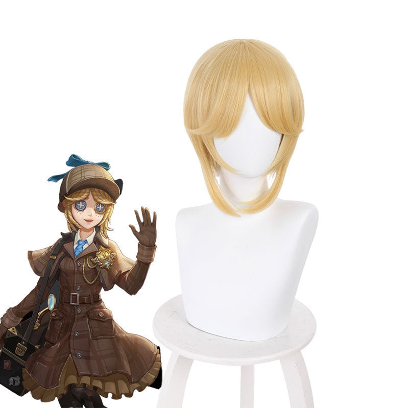 Game Identity V Ruth & Inference Gardener Miss Truth Blonde Cosplay Wigs