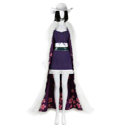 One Piece Live Action Season 2 Nico Robin White Cosplay Costumes