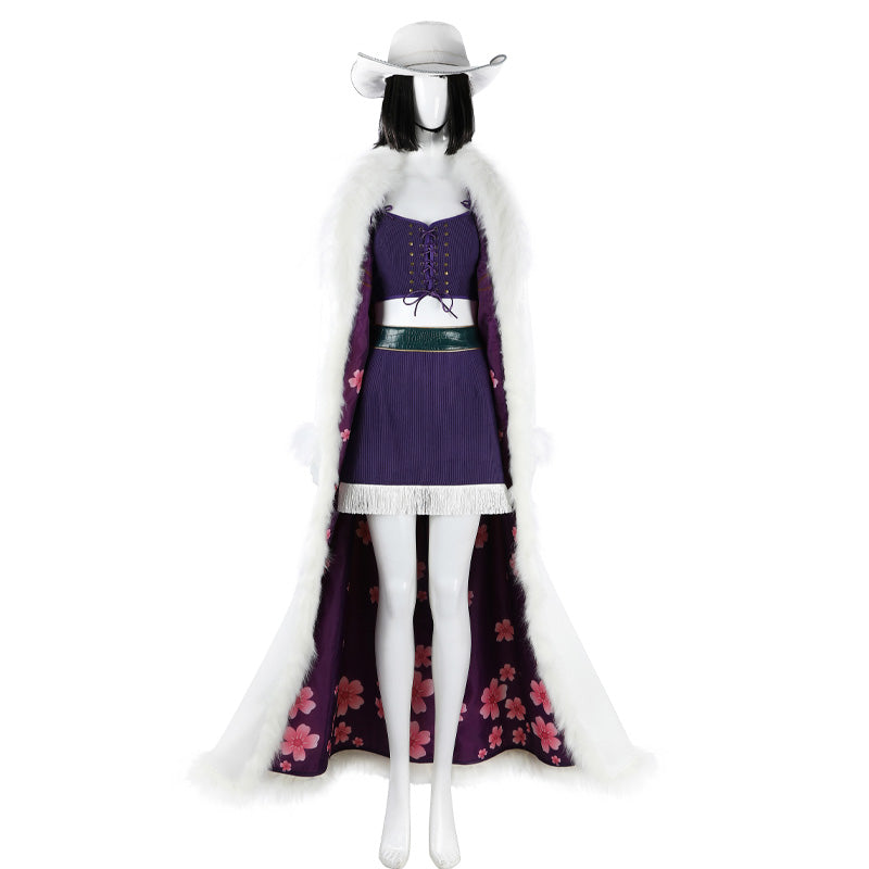 One Piece Live Action Season 2 Nico Robin White Cosplay Costumes
