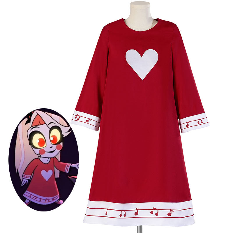 Hazbin Hotel Charlie Morningstar Children's Cosplay Costumes