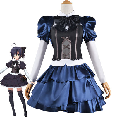 Anime Love, Chunibyo & Other Delusions Rikka Takanashi Cosplay Costumes