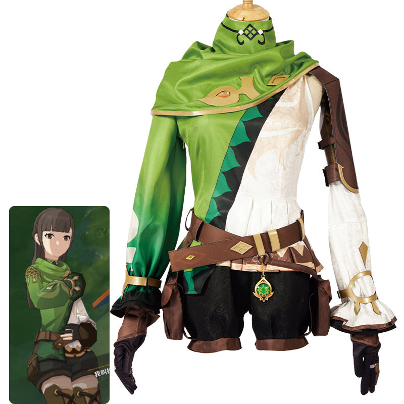 Game Genshin Impact Rana Cosplay Costumes