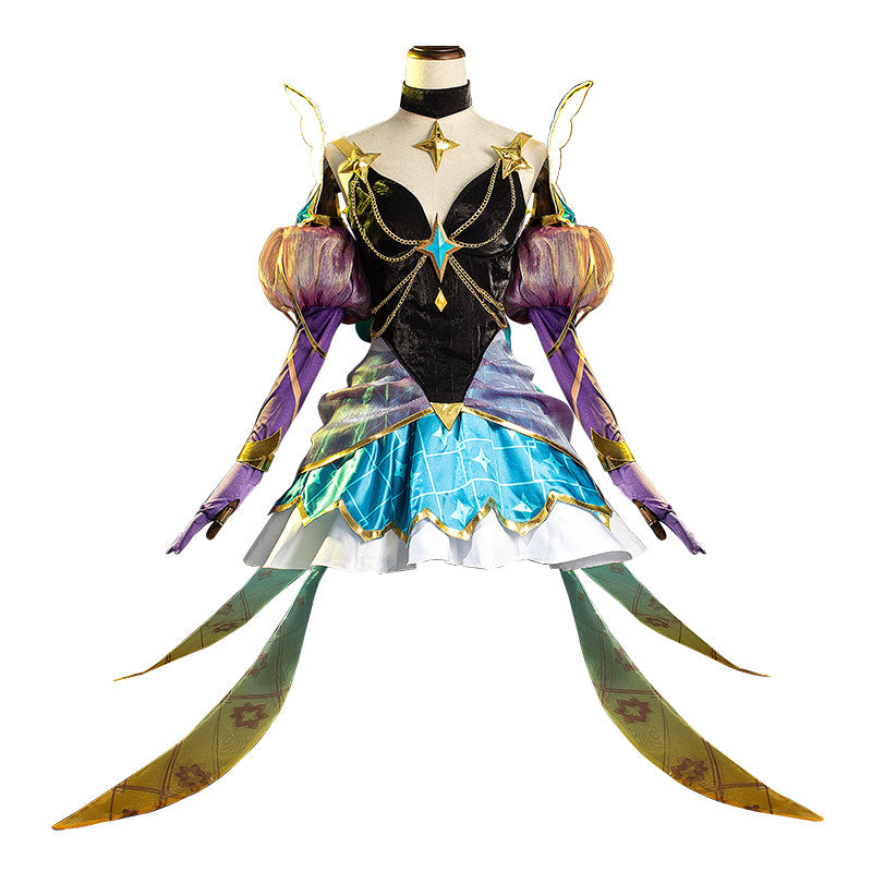 Game LOL Star Guardian 2022 Prestige Syndra Cosplay Costumes