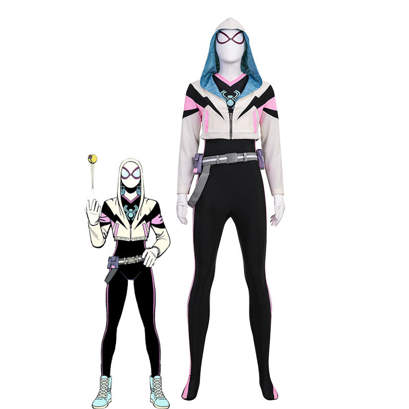 Your Friendly Neighborhood Spider-Man Season 2 Gwen Stacy Cosplay Costume