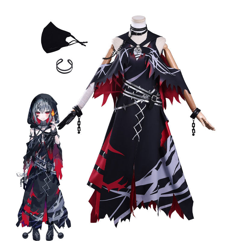 Magical Girl Witch Trials Shito Arisa Cosplay Costume