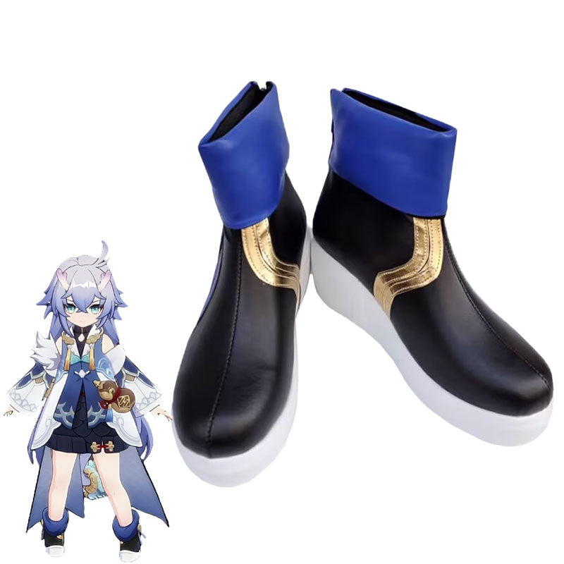 Honkai: Star Rail Bailu Cosplay Shoes