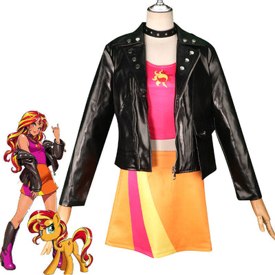 My Little Pony: Equestria Girls Sunset Shimmer Cosplay Costumes