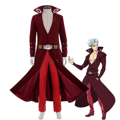 The Seven Deadly Sins Ban Coat Cosplay Costumes