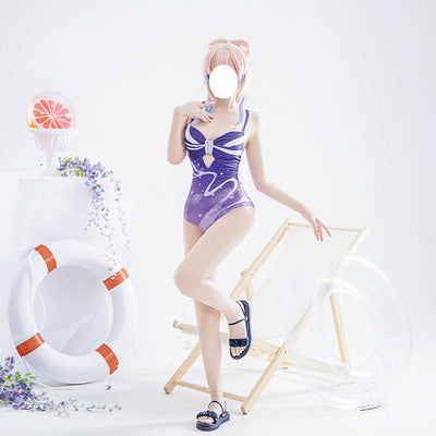Game Genshin Impact Sangonomiya Kokomi Swimsuit Jumpsuit Cosplay Costumes