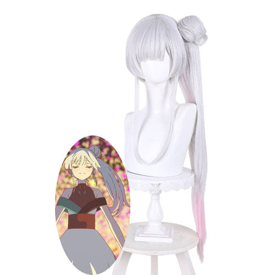 Cosmic Princess Kaguya! Runami Yachiyo Silver Pink Cosplay Wigs