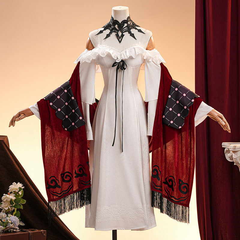 Genshin Impact La Signora Nightgown Cosplay Costumes