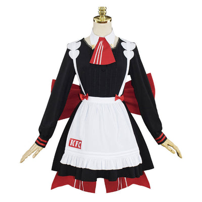 Game Genshin Impact KFC Noelle Maid Cosplay Costumes