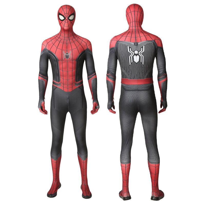 Spider-Man Far From Home Spider-Man Peter Parker Jumpsuit Cosplay Costumes With Soles