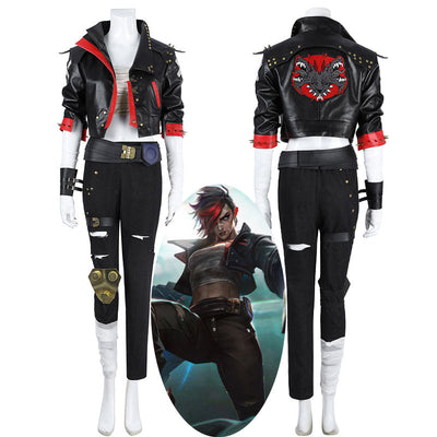 LOL League of Legends Arcane 2 Vi Cosplay Costumes