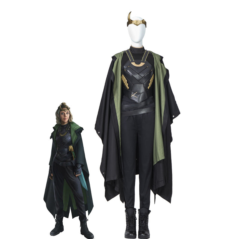 Movie Loki Sylvie Laufeydottir Fullsuit Halloween Cosplay Costumes