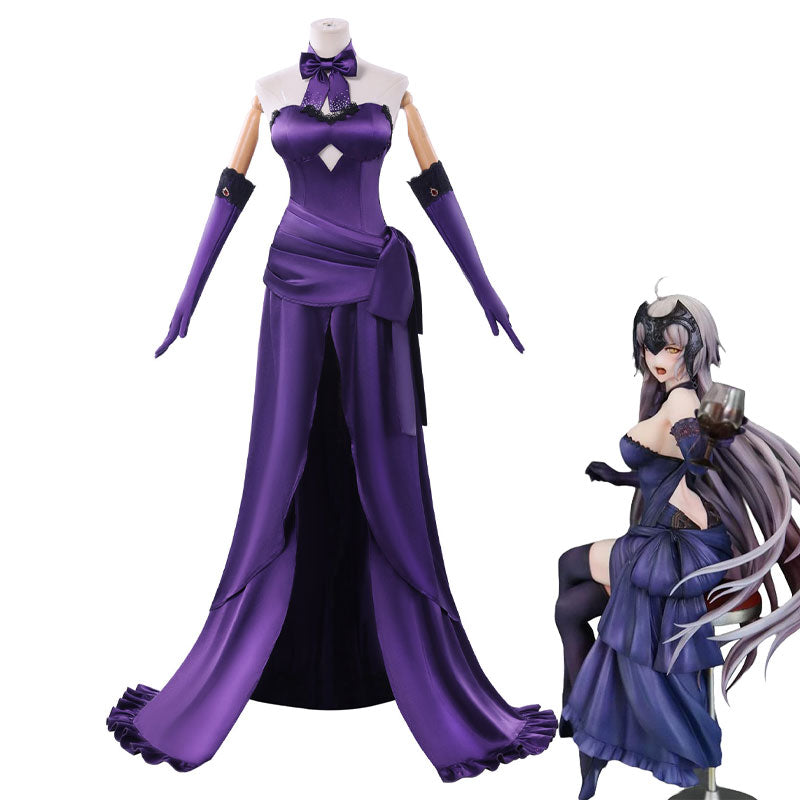 Fate Grand Order Ruler Jeanne D'Arc Alter Holy Night Dinner Cosplay Costumes