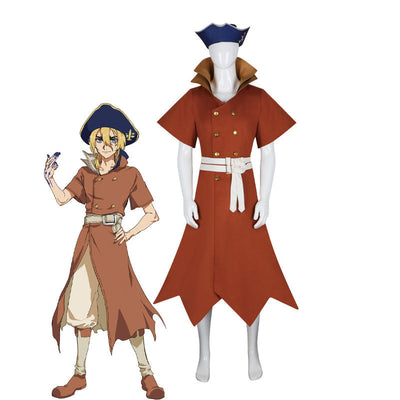 Anime Dr. Stone Ryusui Nanami Cosplay Costumes