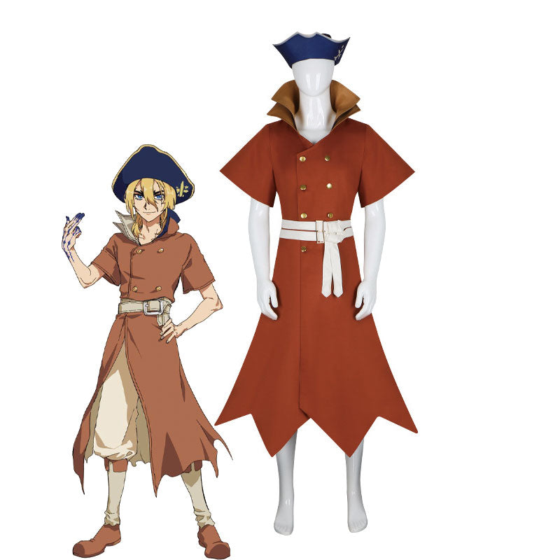 Anime Dr. Stone Ryusui Nanami Cosplay Costumes